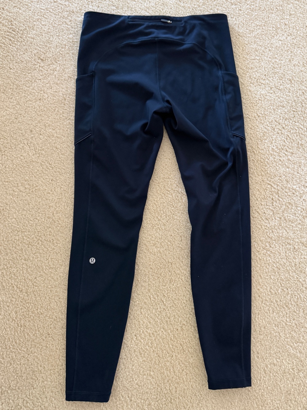 Lululemon Speed Up Tight 28” Navy Blue Size 10 Luxtreme Leggings Pockets